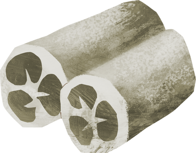 Cutout Textured Eco-Friendly Luffa 